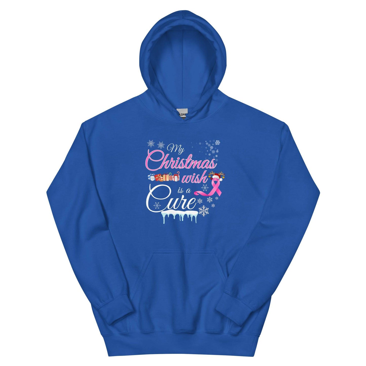 My Christmas Wish is a Cure Hoodie - JohnVsGBMRoyalS