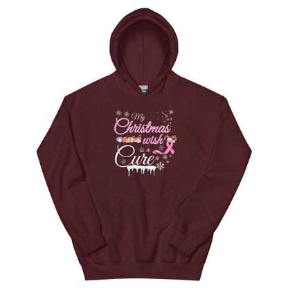 My Christmas Wish is a Cure Hoodie - JohnVsGBMMaroonS