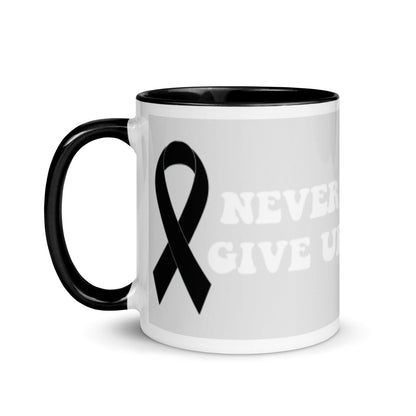 Never Give Up Mug - JohnVsGBMBlack11 oz