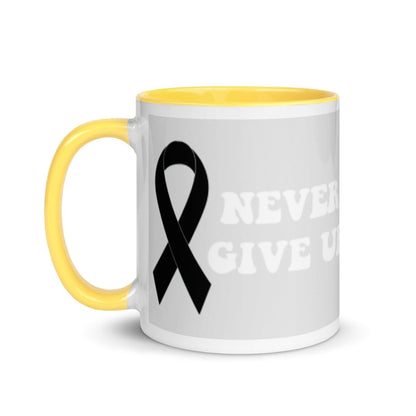 Never Give Up Mug - JohnVsGBMBlack11 oz