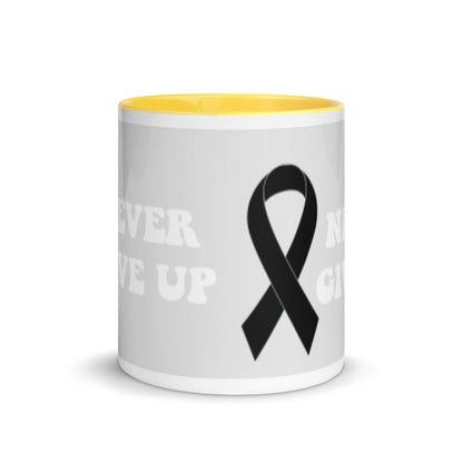 Never Give Up Mug - JohnVsGBMBlack11 oz