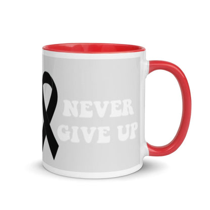 Never Give Up Mug - JohnVsGBMRed11 oz