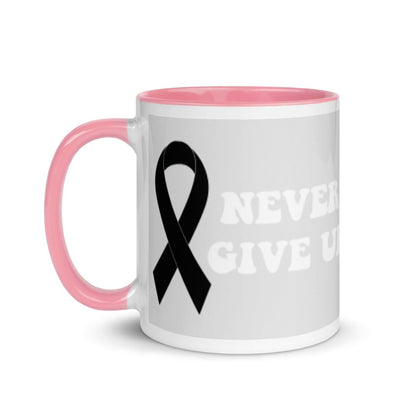 Never Give Up Mug - JohnVsGBMBlack11 oz