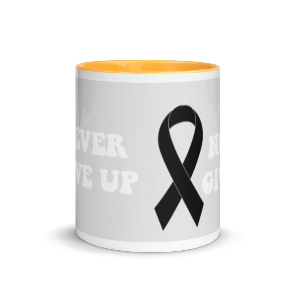 Never Give Up Mug - JohnVsGBMOrange11 oz