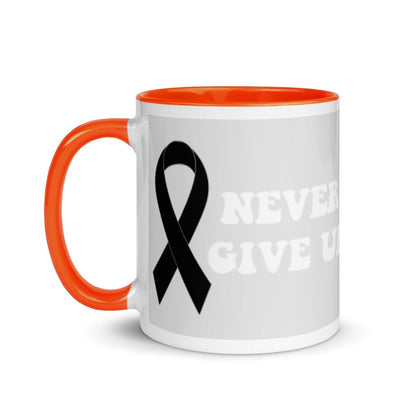 Never Give Up Mug - JohnVsGBMPink11 oz