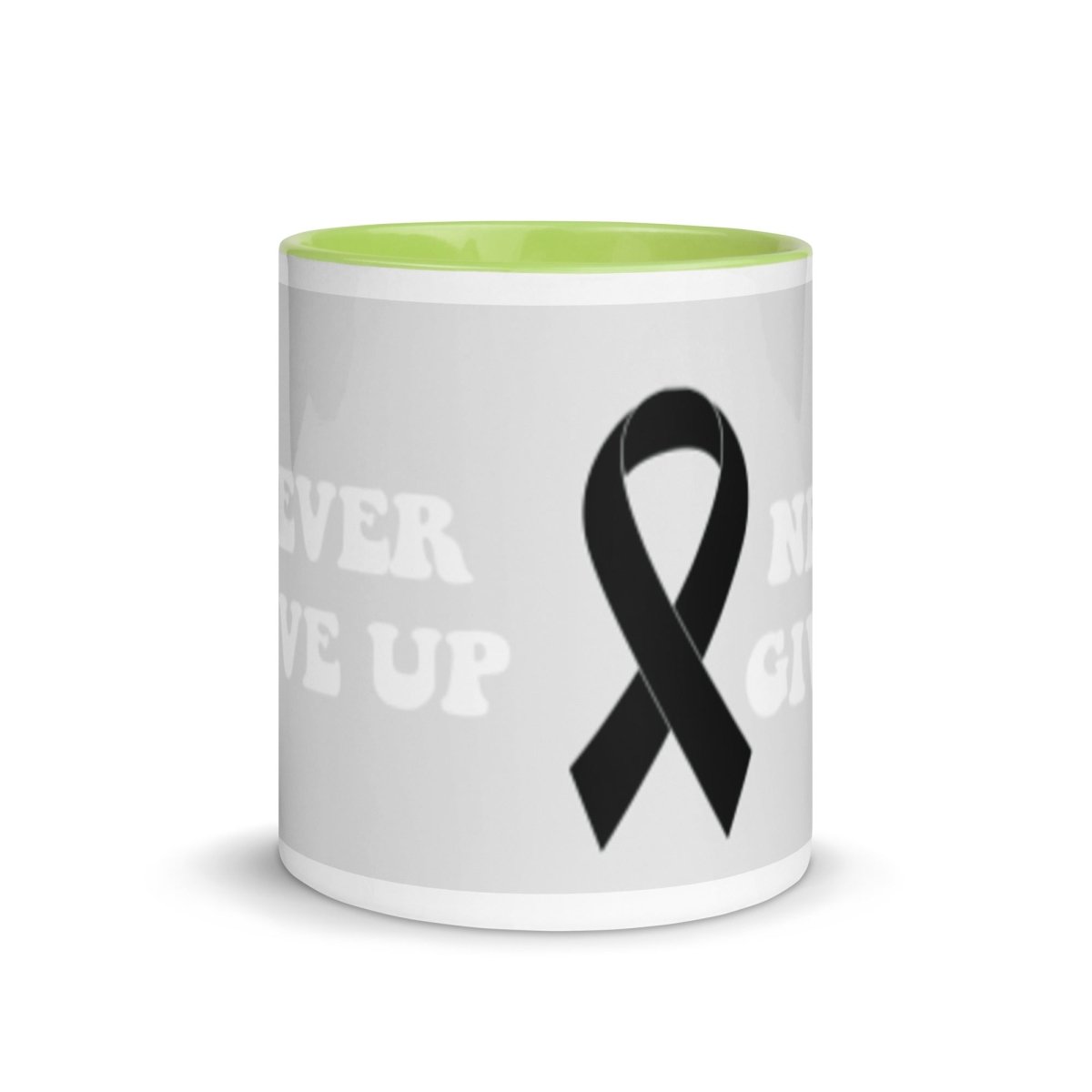 Never Give Up Mug - JohnVsGBMDark green11 oz