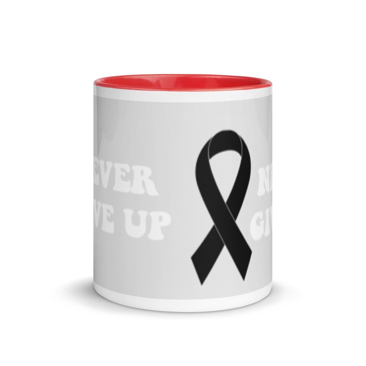 Never Give Up Mug - JohnVsGBMYellow11 oz