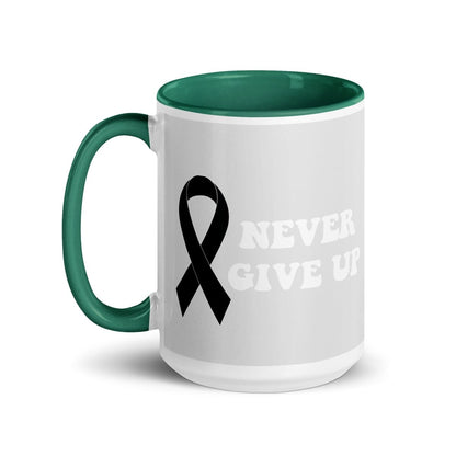 Never Give Up Mug - JohnVsGBMRed15 oz