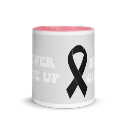 Never Give Up Mug - JohnVsGBMBlack11 oz