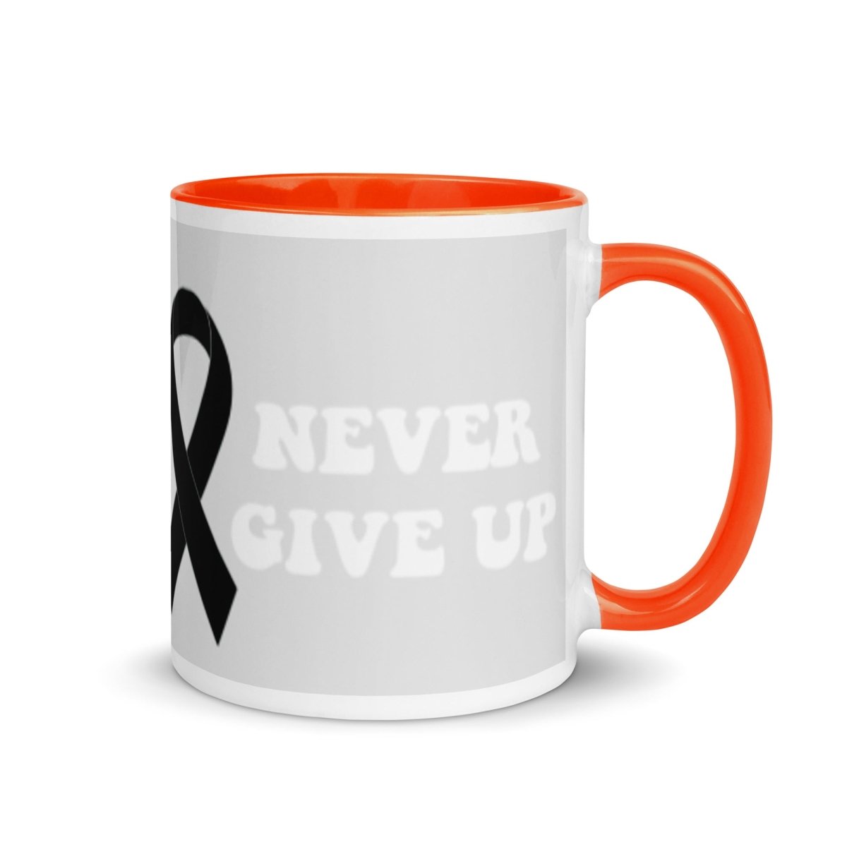 Never Give Up Mug - JohnVsGBMOrange11 oz