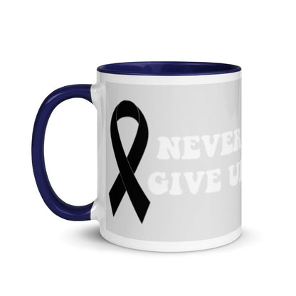 Never Give Up Mug - JohnVsGBMGreen11 oz