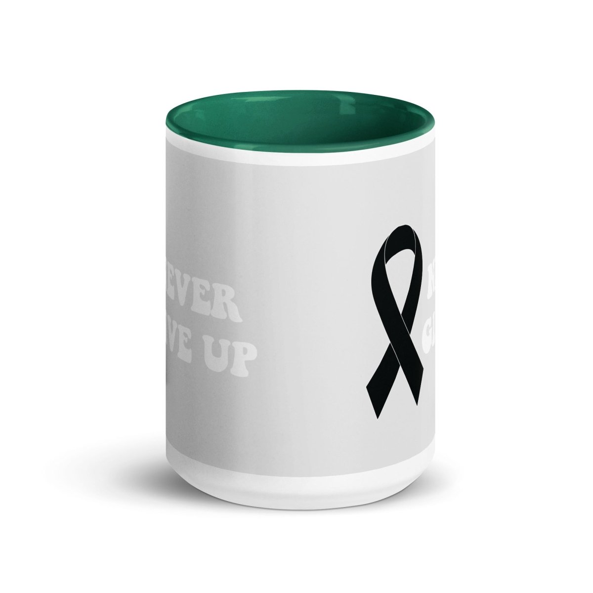 Never Give Up Mug - JohnVsGBMRed15 oz