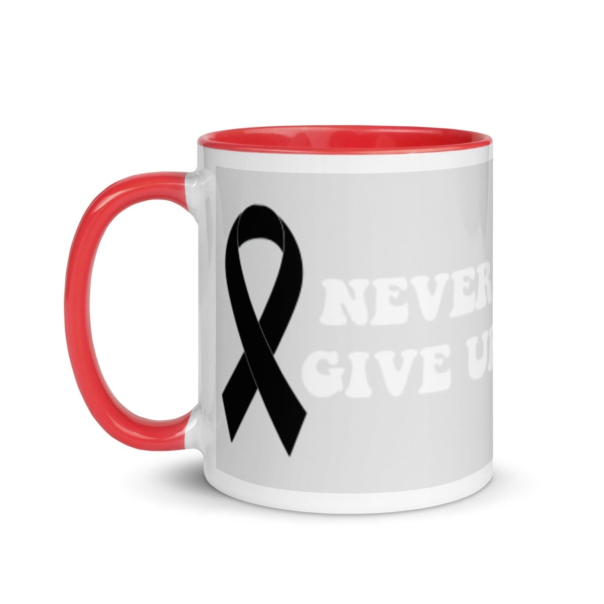 Never Give Up Mug - JohnVsGBMYellow11 oz