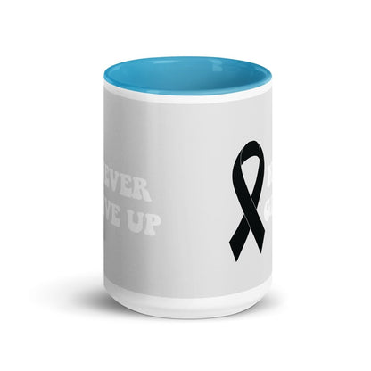 Never Give Up Mug - JohnVsGBMBlack15 oz