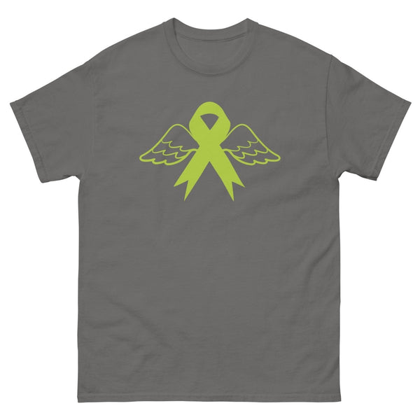 Non - Hodgkin's Lymphoma Angel Tee - JohnVsGBMCharcoalS