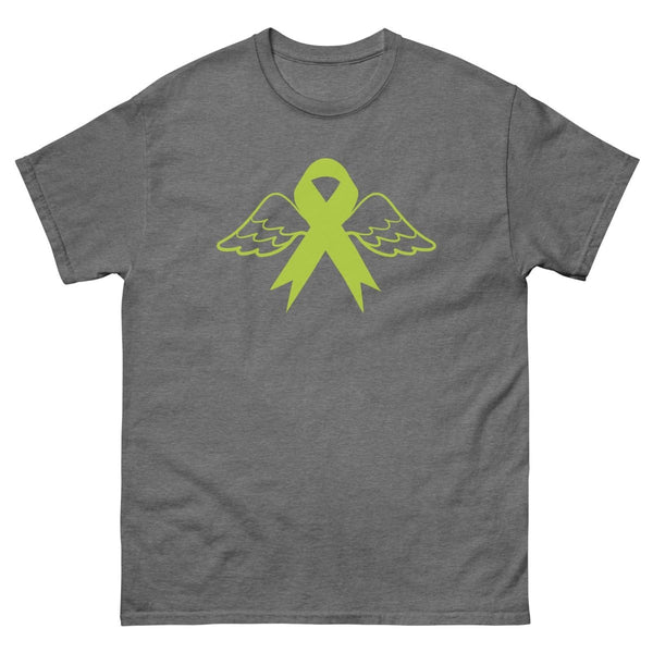 Non - Hodgkin's Lymphoma Angel Tee - JohnVsGBMGraphite HeatherS