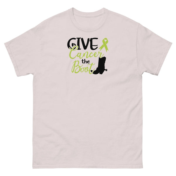 Non - Hodgkin's Lymphoma Boots Tee - JohnVsGBMIce GreyS