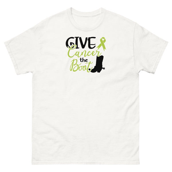 Non - Hodgkin's Lymphoma Boots Tee - JohnVsGBMWhiteS