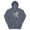 Non - Hodgkin's Lymphoma Butterfly Hoodie - JohnVsGBMHeather Sport Dark NavyS