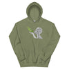 Non - Hodgkin's Lymphoma Butterfly Hoodie - JohnVsGBMMilitary GreenS