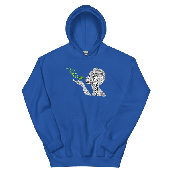 Non - Hodgkin's Lymphoma Butterfly Hoodie - JohnVsGBMRoyalS