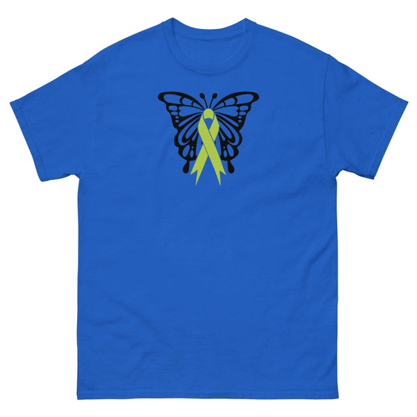 Non - Hodgkin's Lymphoma Butterfly Tee - JohnVsGBMRoyalS