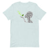 Non - Hodgkin's Lymphoma Butterfly Tee - JohnVsGBMHeather Prism Ice BlueXS