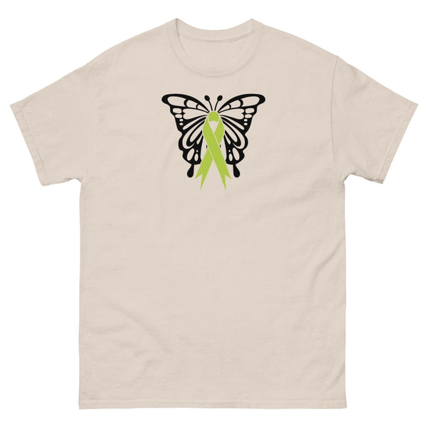 Non - Hodgkin's Lymphoma Butterfly Tee - JohnVsGBMNaturalS