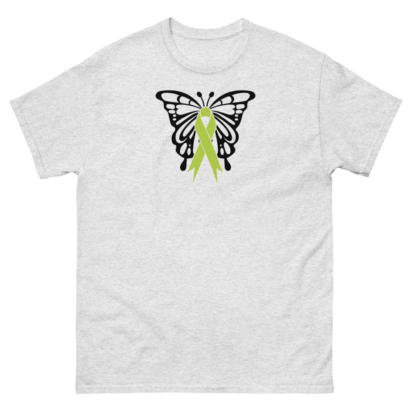 Non - Hodgkin's Lymphoma Butterfly Tee - JohnVsGBMAshS