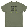 Non - Hodgkin's Lymphoma Cure Tee - JohnVsGBMMilitary GreenS