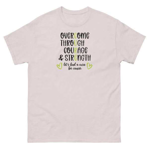 Non - Hodgkin's Lymphoma Cure Tee - JohnVsGBMIce GreyS