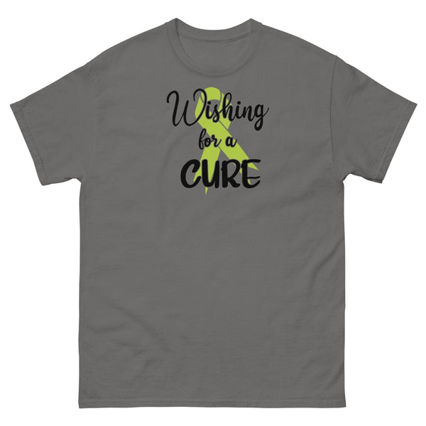 Non - Hodgkin's Lymphoma Cure Tee - JohnVsGBMCharcoalS