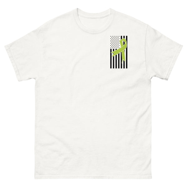 Non - Hodgkin's Lymphoma Faith Ribbon Tee - JohnVsGBMWhiteS