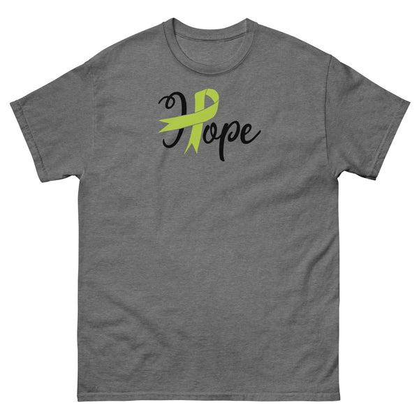 Non - Hodgkin's Lymphoma Hope Tee - JohnVsGBMGraphite HeatherS