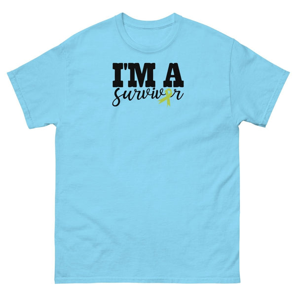 Non - Hodgkin's Lymphoma I am Survivor Tee - JohnVsGBMSkyS