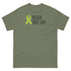 Non - Hodgkin's Lymphoma Never Tee - JohnVsGBMMilitary GreenS