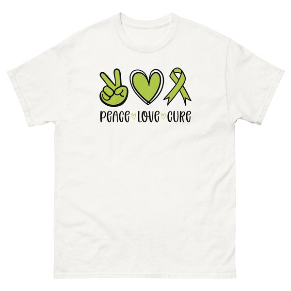 Non - Hodgkin's Lymphoma Peace Tee - JohnVsGBMWhiteS