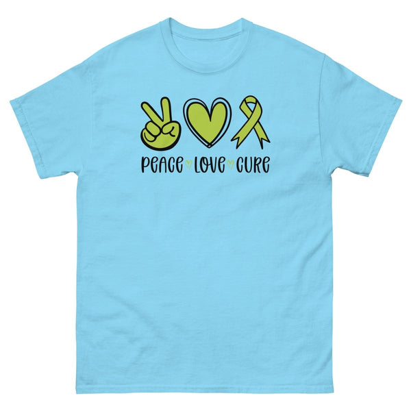 Non - Hodgkin's Lymphoma Peace Tee - JohnVsGBMSkyS