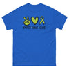 Non - Hodgkin's Lymphoma Peace Tee - JohnVsGBMRoyalS