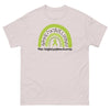 Non - Hodgkin's Lymphoma Rainbow Tee - JohnVsGBMIce GreyS