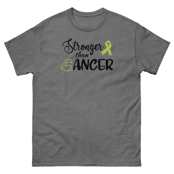 Non - Hodgkin's Lymphoma Stronger Tee - JohnVsGBMGraphite HeatherS