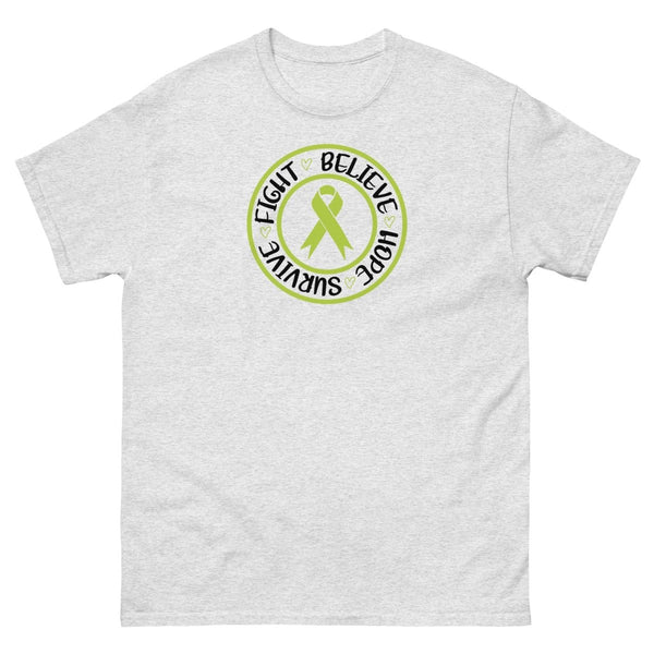 Non - Hodgkin's Lymphoma Survive Circle Tee - JohnVsGBMAshS