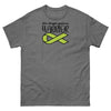 Non - Hodgkin's Lymphoma Warrior Ribbon Tee - JohnVsGBMGraphite HeatherS