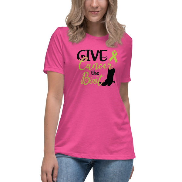 Non - Hodgkin's Lymphoma Women's Boots Tee - JohnVsGBMBerryS