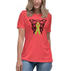 Non - Hodgkin's Lymphoma Women's Butterfly Tee - JohnVsGBMHeather RedS