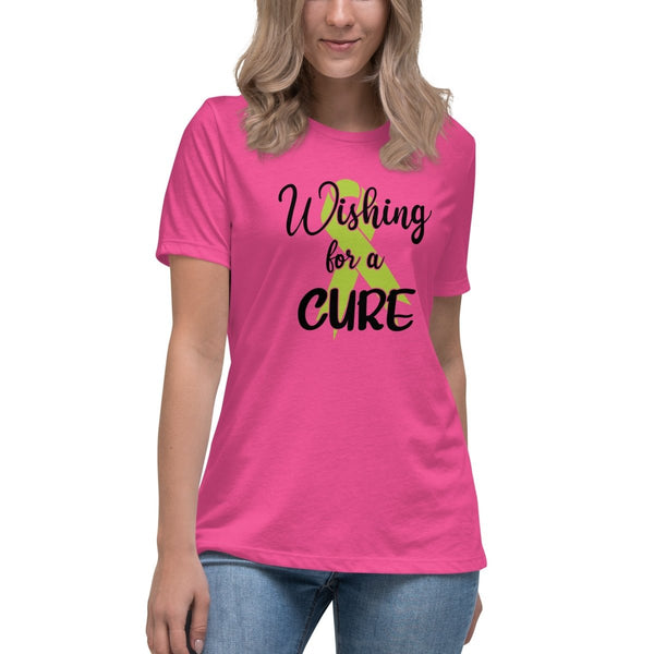 Non - Hodgkin's Lymphoma Women's Cure Tee - JohnVsGBMBerryS