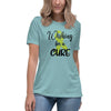 Non - Hodgkin's Lymphoma Women's Cure Tee - JohnVsGBMHeather Blue LagoonS