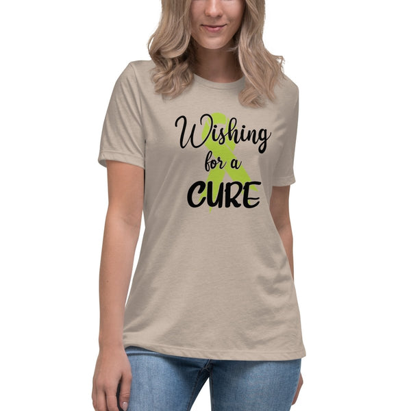 Non - Hodgkin's Lymphoma Women's Cure Tee - JohnVsGBMHeather StoneS