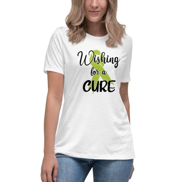 Non - Hodgkin's Lymphoma Women's Cure Tee - JohnVsGBMWhiteS