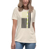 Non - Hodgkin's Lymphoma Women's Faith Flag Tee - JohnVsGBMHeather Prism NaturalS